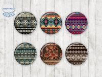 Motiv-Cabochons 1493 18mm (6 Stk)